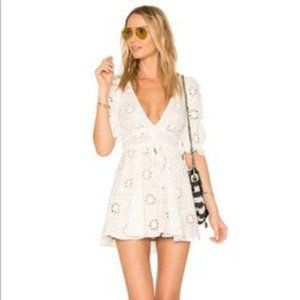 X Revolve Eyelet Dress For Love & Lemons